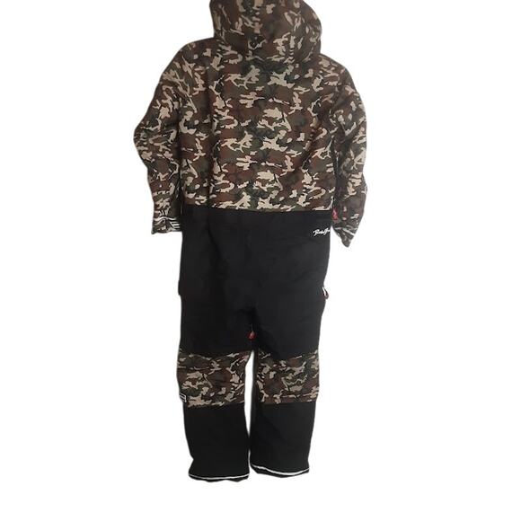 Binky Bro x Quiksilver Powder Club Kids Snow Suit Camo Size 10/M - Picture 6 of 10